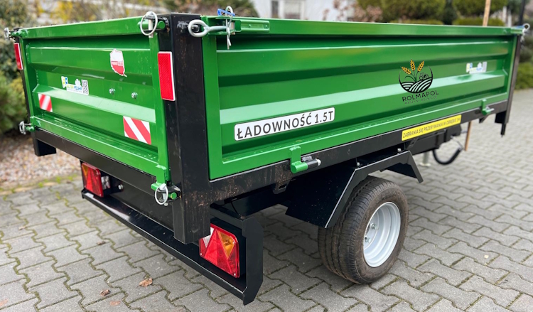 Przyczepa jednoosiowa GOMAR