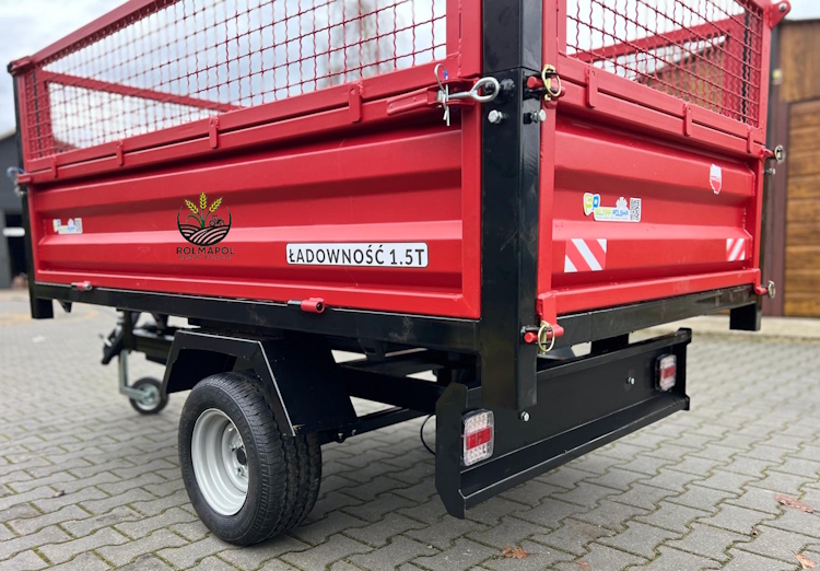 Przyczepa jednoosiowa GOMAR